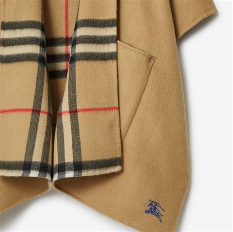 burberry jersey hooded cape|EKD Cashmere Hooded Cape in Archive beige.